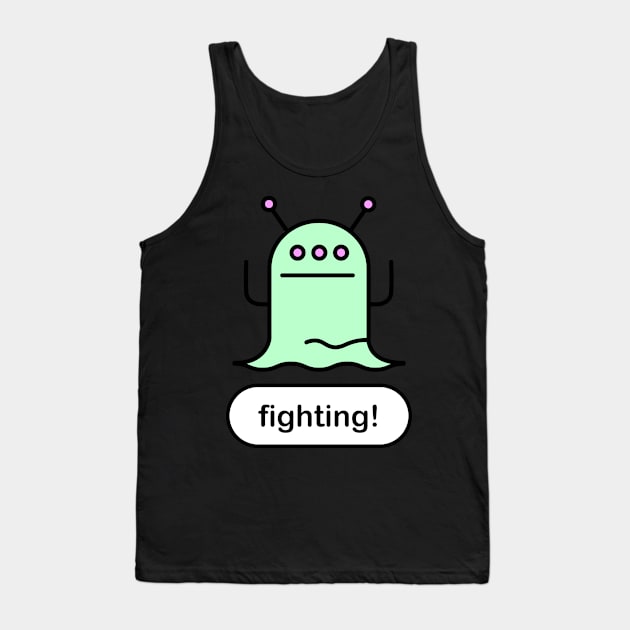 Cute Alien | K-Pop Fighting! Tank Top by Wizardmode